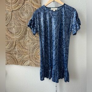 NWOT MICHAEL Michael Kors Sequin Python mini